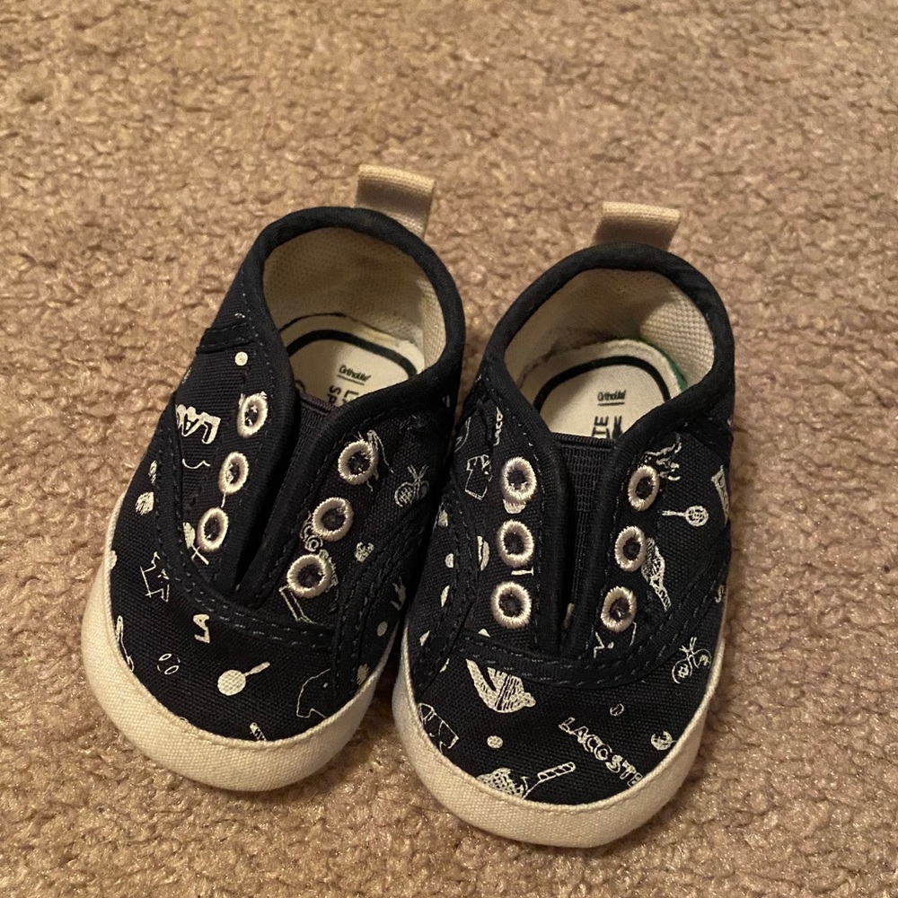 Lacoste baby shoes